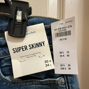Mens Abercrombie & Fitch Jeans
